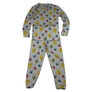 Copper Pearl Sesame Street Pajama Set Size 2T Multicolor GUC